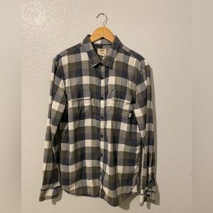 Vans Button Up Flannel Large